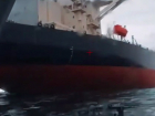 В Черном море атакован танкер Dashan: СБУ опубликовала кадры удара 