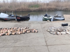 Одесские браконьеры наловили рыбы запрещенным способом и устроили бойню