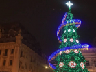 В Одессе зажгли главную новогоднюю елку города