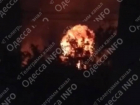 Появилось видео сильнейшего взрыва в Одесской области