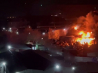 В Одессе на складах вспыхнул сильный пожар