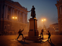 Застреленный в Одессе радикал Ганул может занять место свергнутой Екатерины II