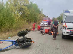 В Одессе мотоблок раздавил пассажира