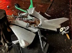 Обломки российского дрона упали на Приморский бульвар в Одессе