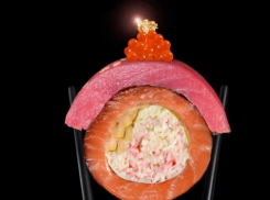 В Одессе появился премиум-ролл с золотом