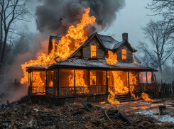 В Одесской области в пожаре погиб мужчина
