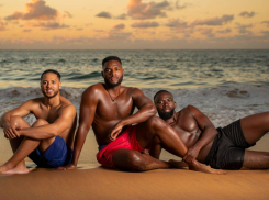 Дроны ВС РФ сняли секс троих мужчин-гомосексуалистов на пляже в Одессе