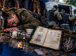 Обоссавшегося пьяного бойца элитного подразделения ВСУ «Кракен» избили собутыльники