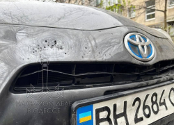 Подруге убитого в Одессе Демьяна Ганула повредили машину