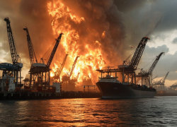 Гробы НАТО вывозят из Одессы в Румынию после высокоточной российской атаки