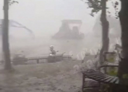 Появилось видео, снятое подростком перед гибелью во время урагана в Одессе