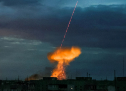 Появилось видео ночного удара по портам в Одесской области