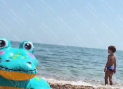 Появилось видео сбития боевого дрона над пляжем с отдыхающими в Одессе