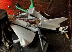 Обломки российского дрона упали на Приморский бульвар в Одессе