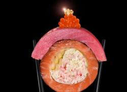 В Одессе появился премиум-ролл с золотом