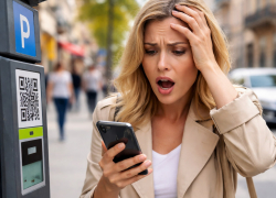 В Одессе женщина припарковалась почти на 200 тысяч рублей