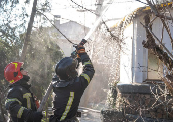 Мощный пожар в Одессе видели с любой точки города