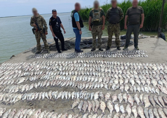 В Одесской области двое мужчин незаконно выловили рыбу почти на пять млн рублей