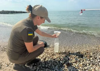Вода в Черном море под Одессой осталась ядовитой после аварийного сброса канализации