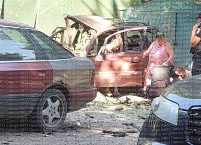 В Одессе взорвался автомобиль с военным