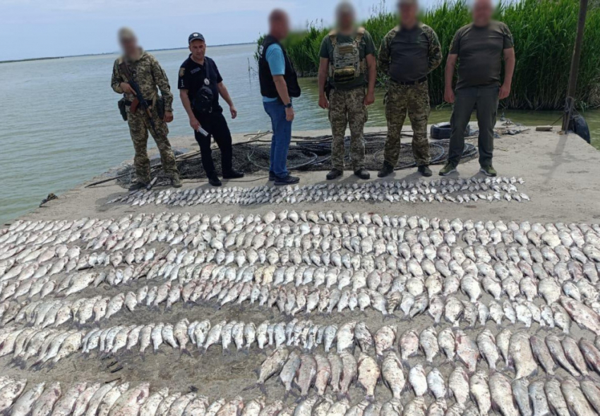 В Одесской области двое мужчин незаконно выловили рыбу почти на пять млн рублей
