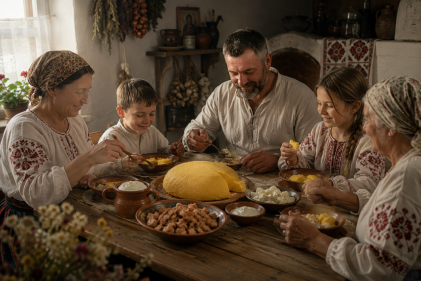 Мамалыга с брынзой и шкварками: почему Одесса до сих пор считает её своей