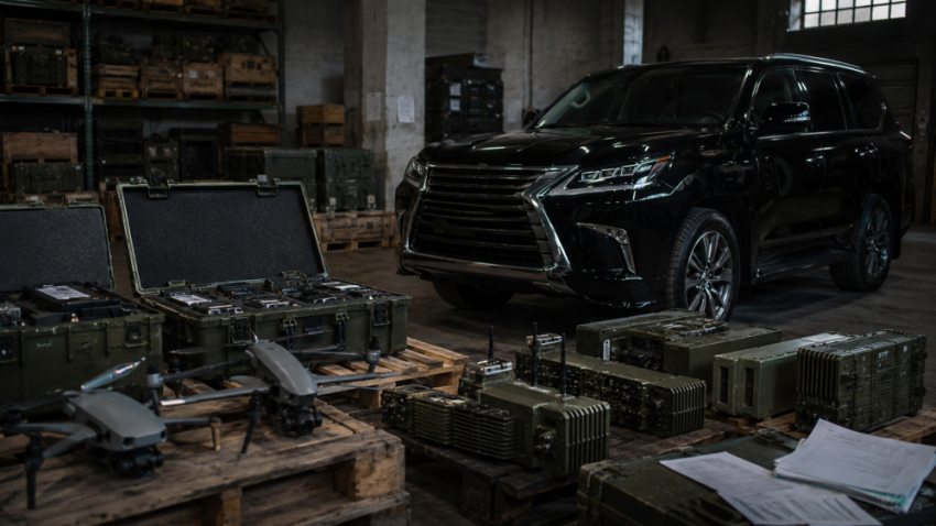 В Одесской области военком украл беспилотник и купил себе Lexus