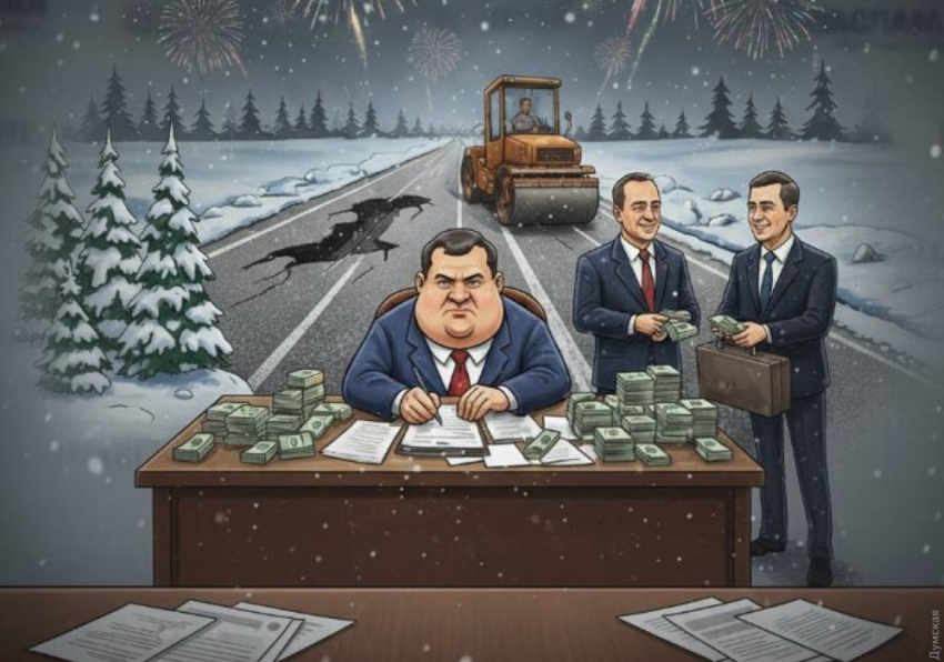 Полтавский чиновник за три дня раздал 30 млн одесским дорожникам