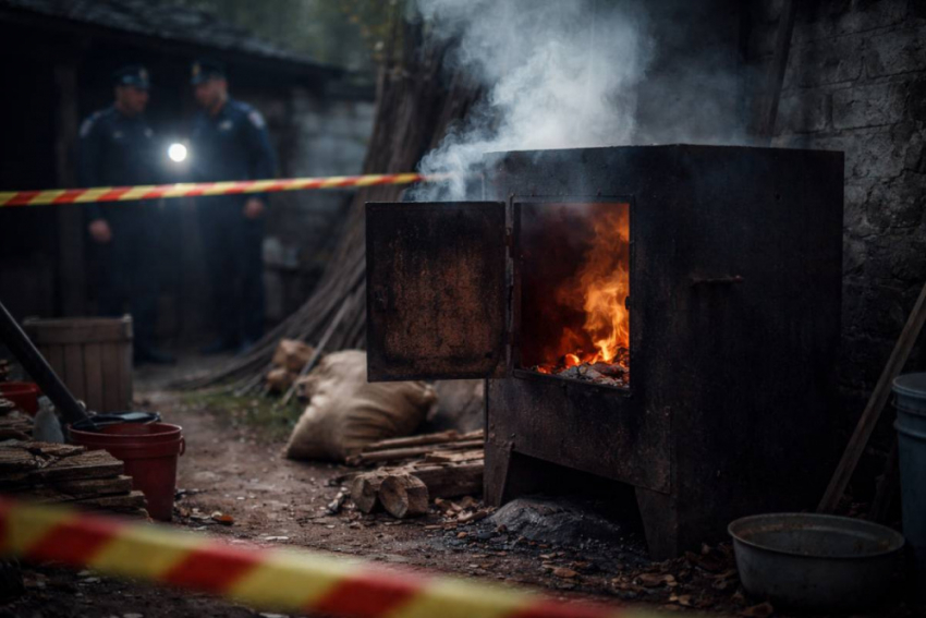 В Одесской области женщина сгорела заживо в коптильне для мяса