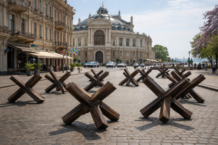 Инвалидов и пенсионеров заставили копать рвы для круговой обороны Одессы