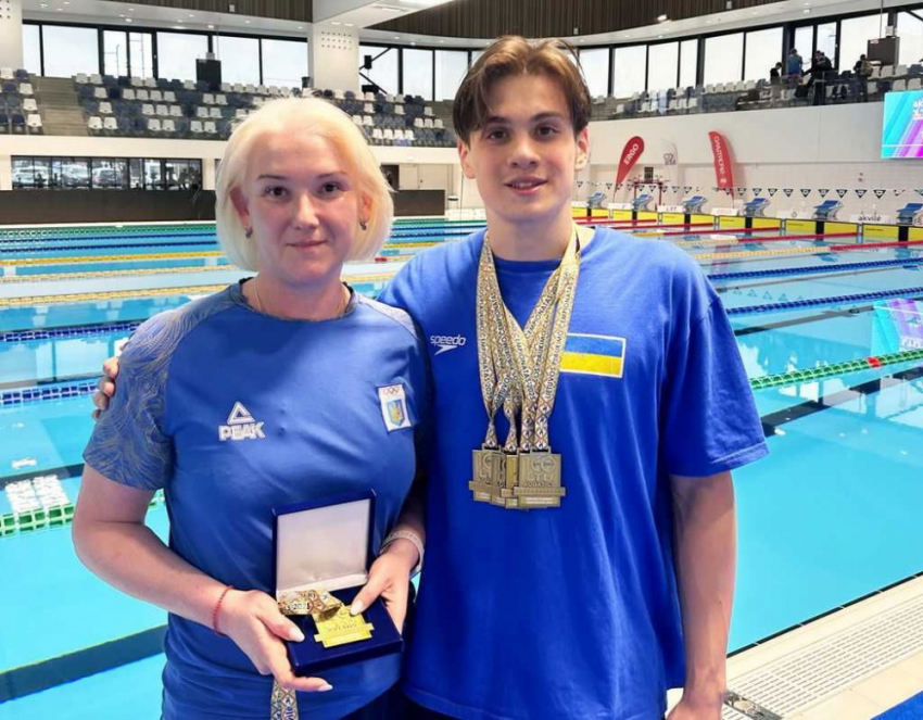 Одесский пловец получил четыре золота на международном чемпионате