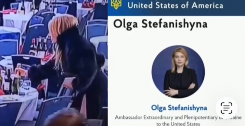 Посол Украины в США украла шампанское, пока Трамп убегал от пули