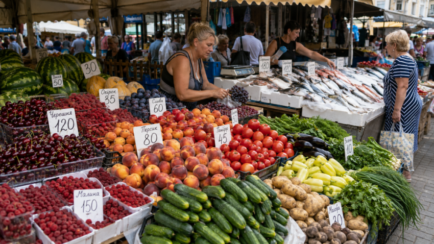 Дыни подешевели, рыба подорожала: обзор цен одесских продуктов на Привозе