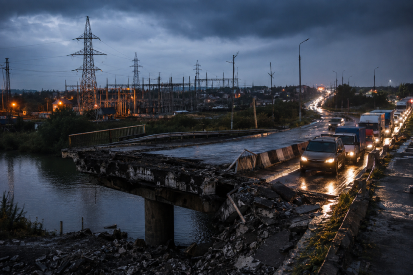 Одесса после ночной атаки осталась без воды, света и электротранспорта