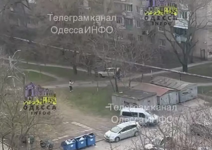 В Одессе ТЦК обстреляли гражданских во время мобилизации