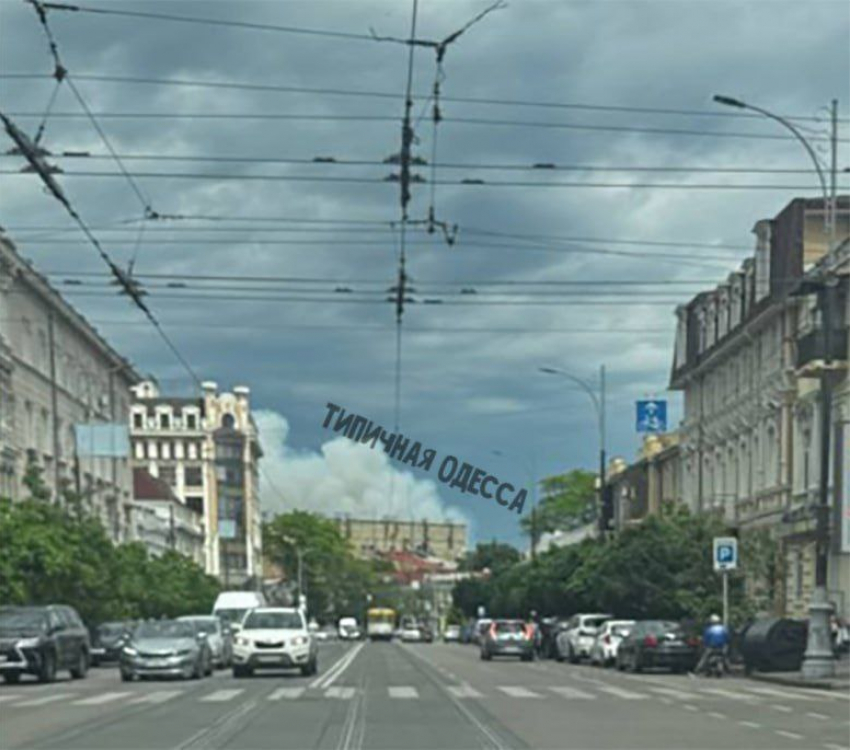 В Одессе прогремел мощный взрыв в районе порта