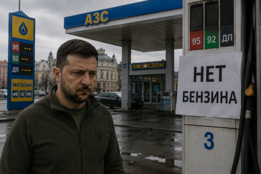 «Зеленский выстрелил себе в ногу»: удары по НПЗ Кубани привели к топливному кризису на Украине