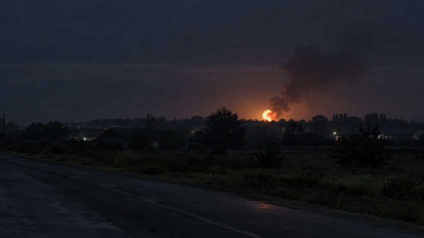 В Молдове взорвался беспилотник, прилетевший из Одесской области