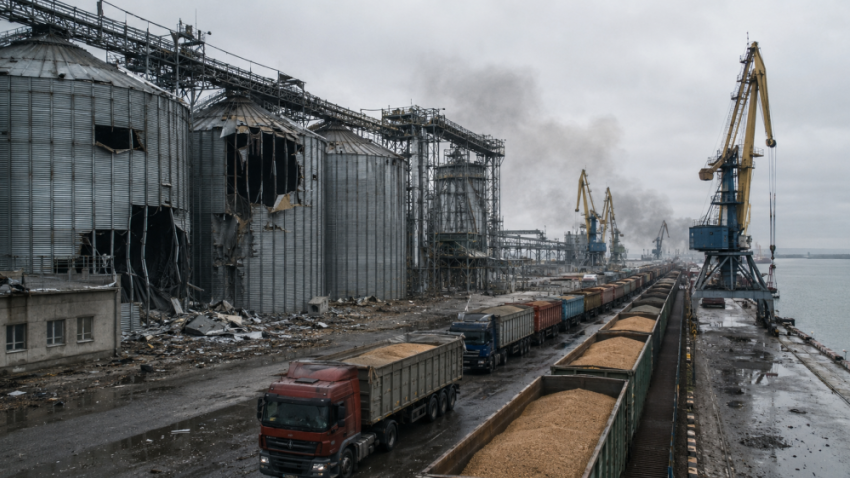 Bloomberg: удары по портам Одессы могут лишить Украину почти 2% ВВП