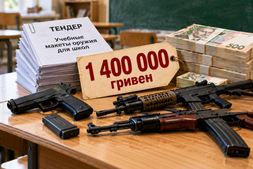 В Одессе школьников вооружат на 1,4 миллиона гривен