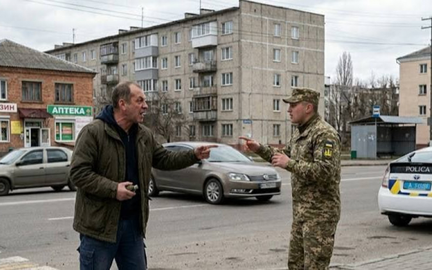 В Измаиле мужчина достал гранату во время проверки документов