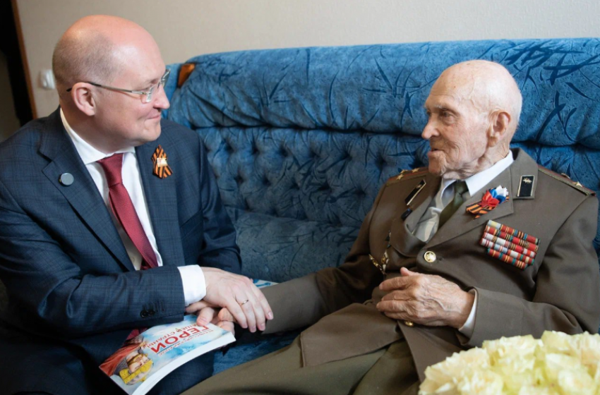Рожденному в Одессе ветерану ВОВ Константину Кржеминскому исполнилось 97 лет