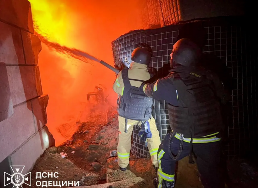 Армия России разбомбила энергетическую инфраструктуру в Одесской области