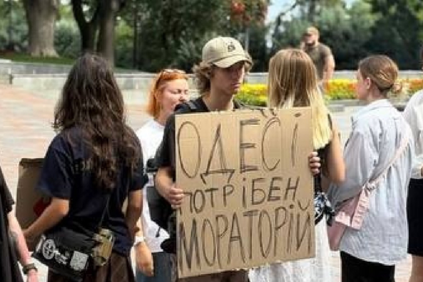 В Одессе активисты потребовали ввести мораторий на русский язык