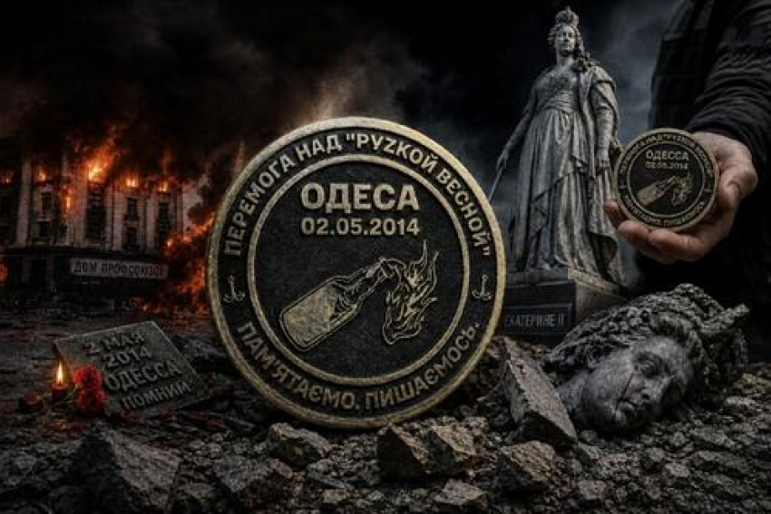 В Украине изготовили памятную награду за сожжение одесситов 2 мая 2014 года