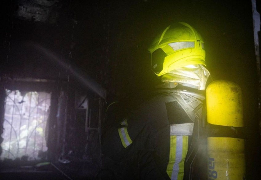 В Одессе во время пожара в квартире погиб человек