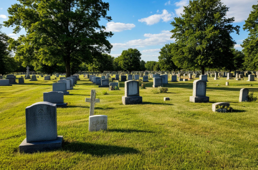 В Одесской области пьяный подросток устроил погром на кладбище