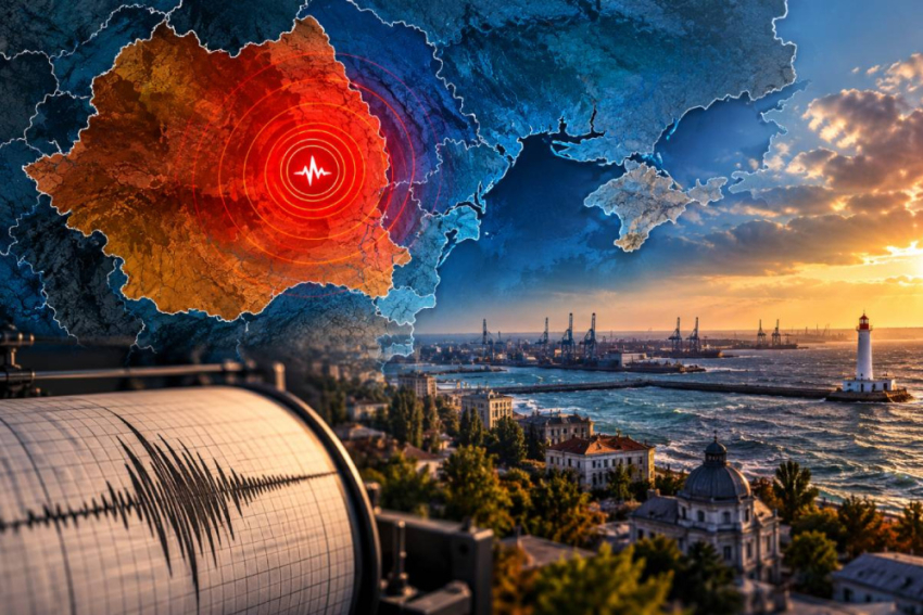 Землетрясение магнитудой 4,9 в Румынии ощутили жители Одесской области