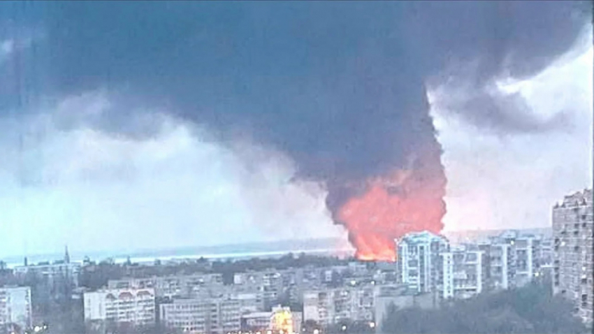 Борис Рожин: российские «Герань-2» ударили по электроподстанции в Одесской области