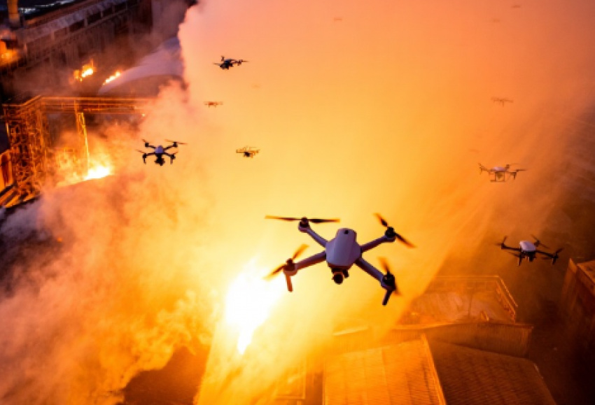 Болград в Одесской области полыхал под ударом 20 «Гераней»